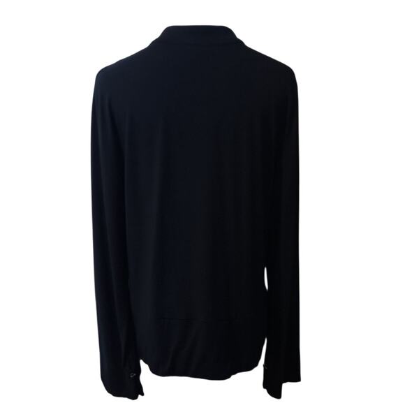 J.Jill Stretch Dressy Jacket Cardigan Blazer M Career Event Evening Comfort Trip - Picture 3 of 11